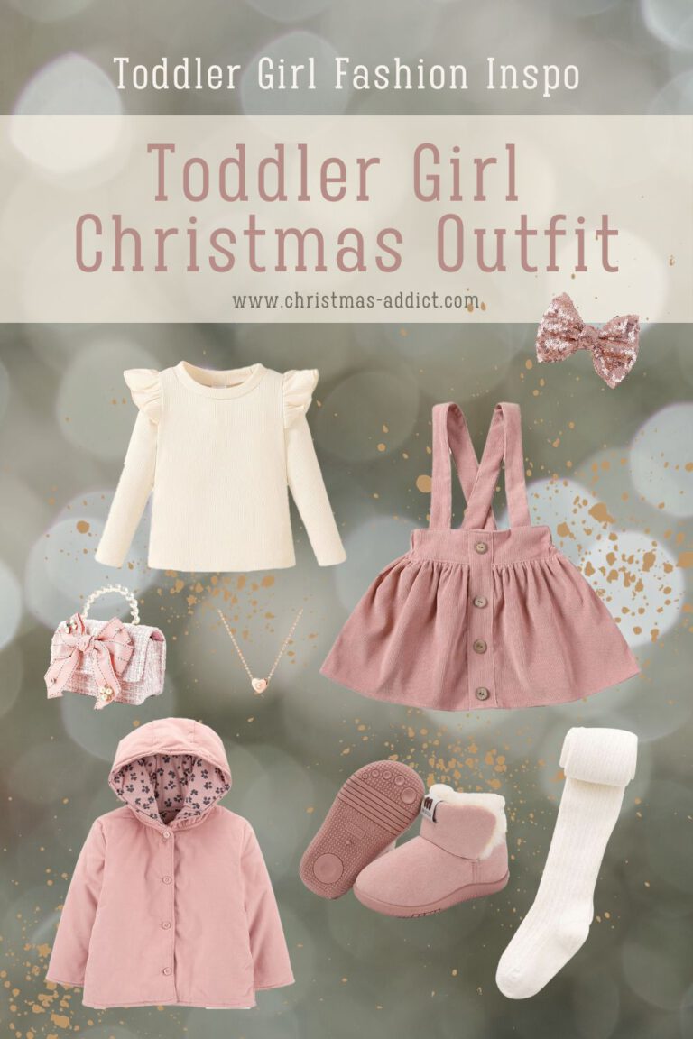 Blush & Neutral – Toddler Girl Chrismas Outfit Inspo