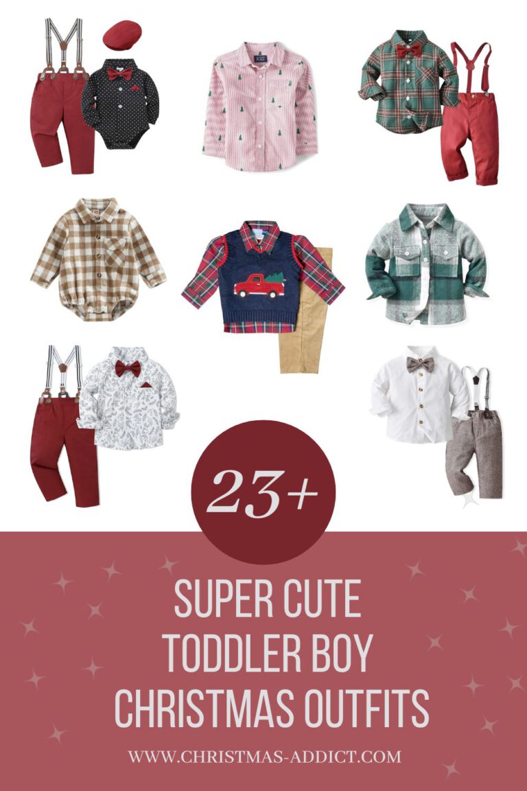 Christmas Outfits for Toddler Boys