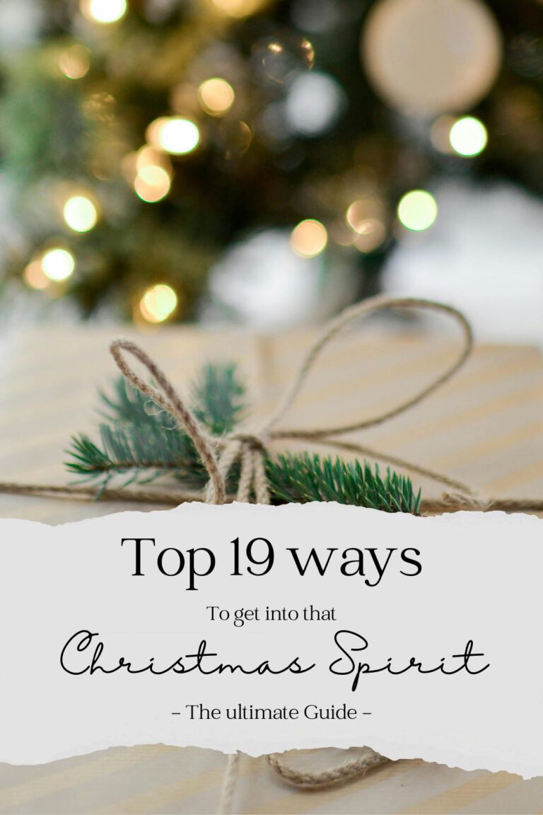 19 Ways to get into the Christmas Spirit