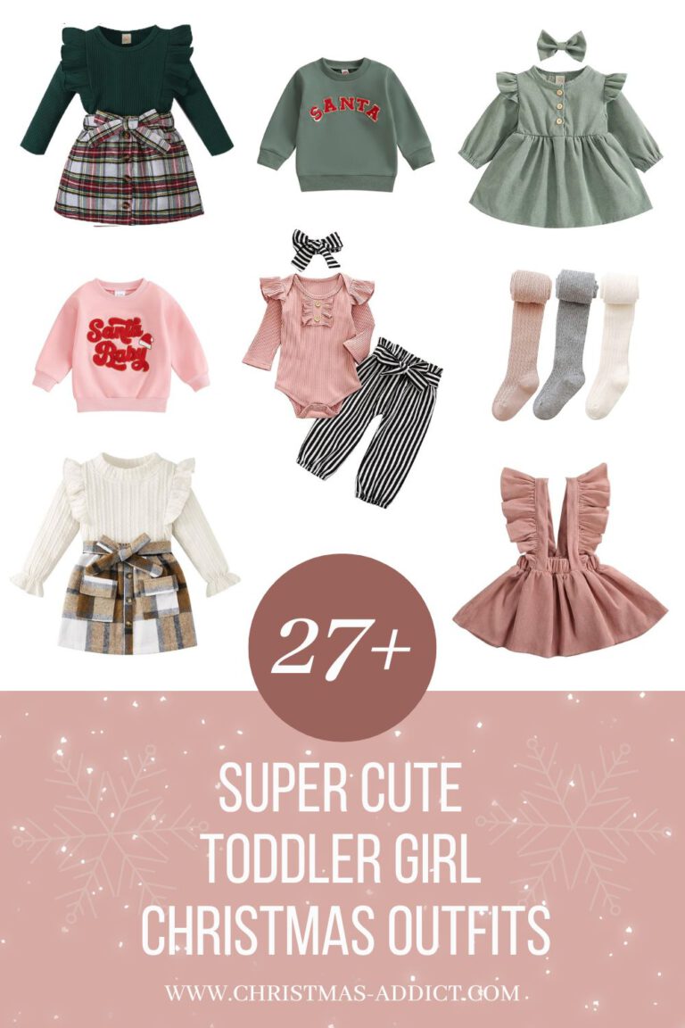 Super Cute Christmas Outfits for Toddler Girls