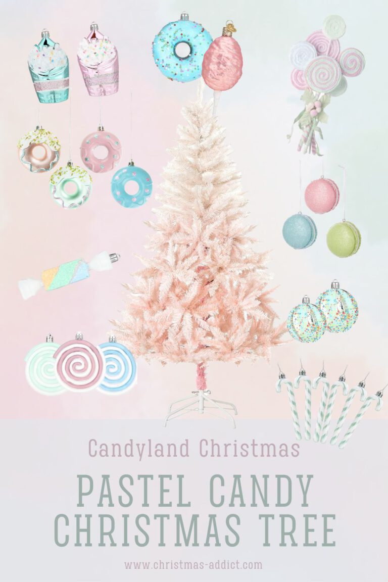 Pastel Candy Christmas Tree