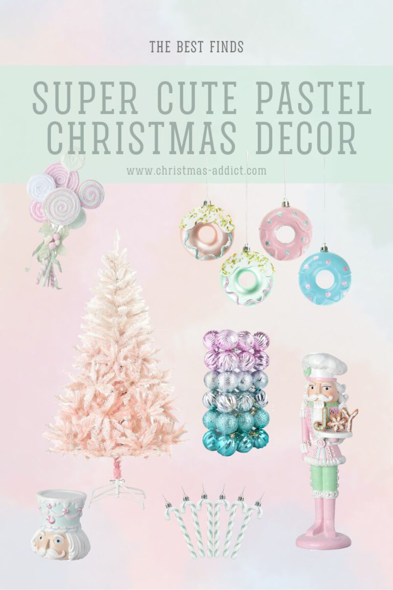 Pastel Christmas Decor